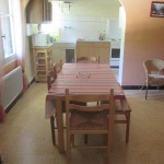 Kitchen and dinner area – cottage “Cévennes”